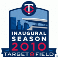Minnesota Twins 2010 Stadium Logo Sticker Heat Transfer
