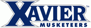 Xavier Musketeers 1995-2008 Wordmark Logo Sticker Heat Transfer