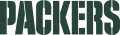 Green Bay Packers 1959-Pres Wordmark Logo 01 decal sticker