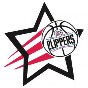 Los Angeles Clippers Basketball Goal Star logo decal sticker