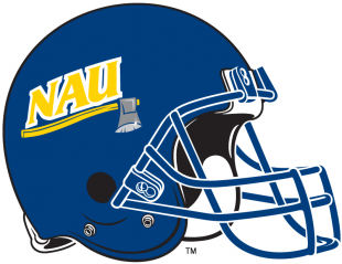 Northern Arizona Lumberjacks 2005-2013 Helmet Sticker Heat Transfer