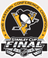 Pittsburgh Penguins 2015 16 Champion Logo 02 decal sticker