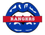 New York Rangers Lips Logo decal sticker