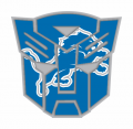 Autobots Detroit Lions logo Sticker Heat Transfer