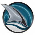 San Jose Sharks Crystal Logo Sticker Heat Transfer