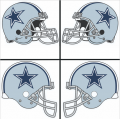 Dallas Cowboys Helmet Logo Sticker Heat Transfer