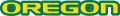 Oregon Ducks 1999-Pres Wordmark Logo 02 Sticker Heat Transfer