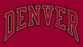 Denver Pioneers 2007-Pres Wordmark Logo Sticker Heat Transfer