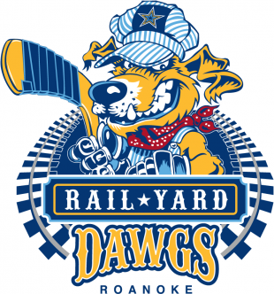 Roanoke Rail Yard Dawgs 2016 17-Pres Primary Logo decal sticker