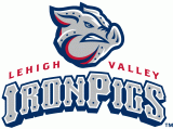Lehigh Valley IronPigs 2008-Pres Primary Logo decal sticker