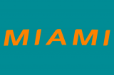 Miami Dolphins 2013-Pres Wordmark Logo 01 decal sticker