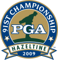 PGA Championship 2009 Primary Logo decal sticker
