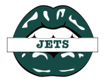 New York Jets Lips Logo decal sticker