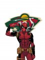 Minnesota Wild Deadpool Logo Sticker Heat Transfer