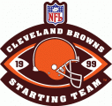 Cleveland Browns 1999 Special Event Logo 01 decal sticker