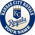 Kansas City Royals Customized Logo decal sticker