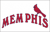 Memphis Redbirds 1998-2007 Jersey Logo decal sticker