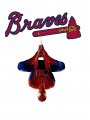 Atlanta Braves Spider Man Logo decal sticker