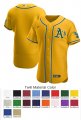 Oakland Athletics Custom Letter and Number Kits for Official Jersey Material Twill