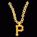 Pittsburgh Pirates Necklace logo Sticker Heat Transfer