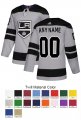 Los Angeles Kings Custom Letter and Number Kits for Alternate Jersey Material Twill