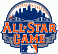 MLB All-Star Game 2013 Logo Sticker Heat Transfer