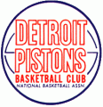 Detroit Pistons 1957-1970 Primary Logo decal sticker