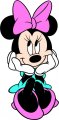 Minnie Mouse Logo 07 Sticker Heat Transfer