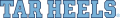 North Carolina Tar Heels 2015-Pres Wordmark Logo 07 Sticker Heat Transfer