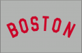 Boston Red Sox 1935 Jersey Logo Sticker Heat Transfer