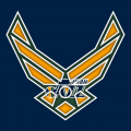 Airforce Utah Jazz logo decal sticker
