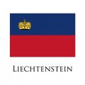 Liechtenstein flag logo decal sticker