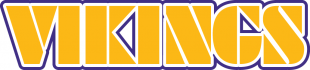 Minnesota Vikings 1982-2003 Wordmark Logo decal sticker