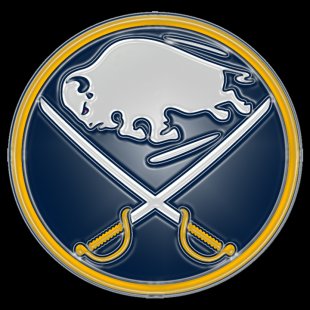 Buffalo Sabres Plastic Effect Logo Sticker Heat Transfer