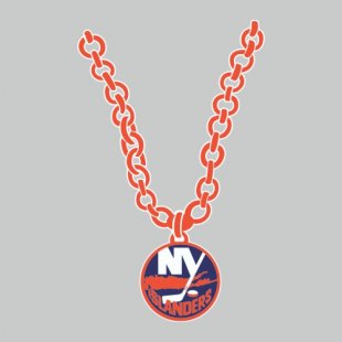 New York Islanders Necklace logo decal sticker