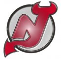 New Jersey Devils Plastic Effect Logo Sticker Heat Transfer