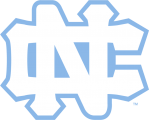 North Carolina Tar Heels 1983-1998 Alternate Logo 01 decal sticker