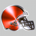 Cleveland Browns Stainless steel logo decal sticker