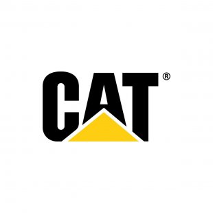 Caterpillar brand logo decal sticker