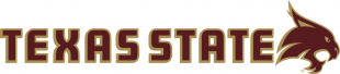 Texas State Bobcats 2008-Pres Secondary Logo 01 decal sticker