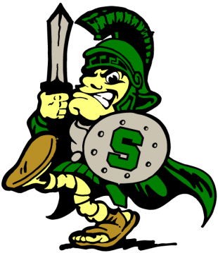 Michigan State Spartans 2000-Pres Mascot Logo Sticker Heat Transfer