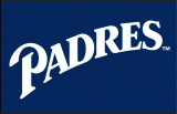 San Diego Padres 1999-2003 Batting Practice Logo Sticker Heat Transfer
