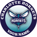 Charlotte Hornets Customized Logo Sticker Heat Transfer