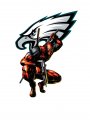 Philadelphia Eagles Deadpool Logo decal sticker