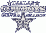 Dallas Cowboys 1984 Anniversary Logo decal sticker