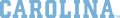 North Carolina Tar Heels 2015-Pres Wordmark Logo 01 decal sticker