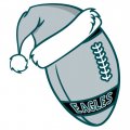 Philadelphia Eagles Football Christmas hat logo decal sticker