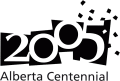 Edmonton Eskimos 2005 Anniversary Logo decal sticker