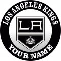 Los Angeles Kings Customized Logo decal sticker