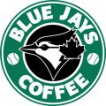 Toronto Blue Jays Starbucks Coffee Logo Sticker Heat Transfer